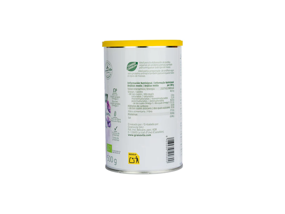 LINO MOLIDO GERMINADO 500G - Imagen 3