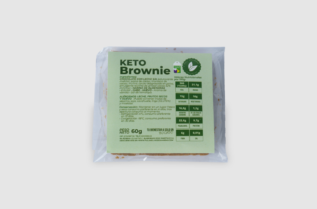 KETO BROWNIE (60G)