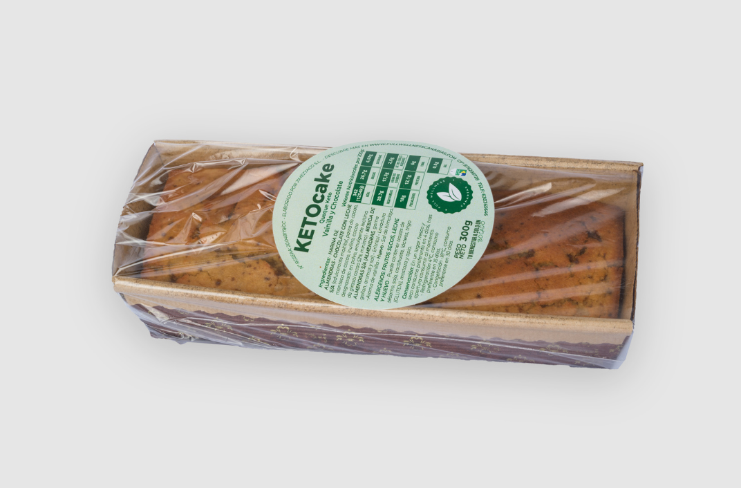 KETO CAKE VAINILLA / CHOCO (300G)
