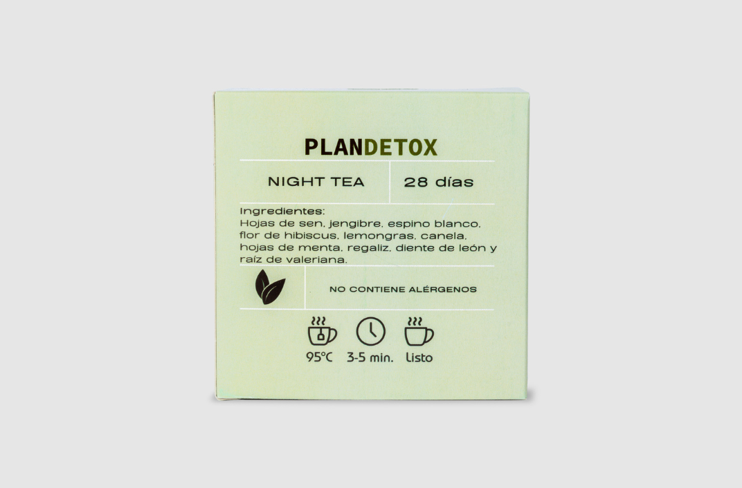 DETOX NIGHT VEGGIE TEA - Imagen 3