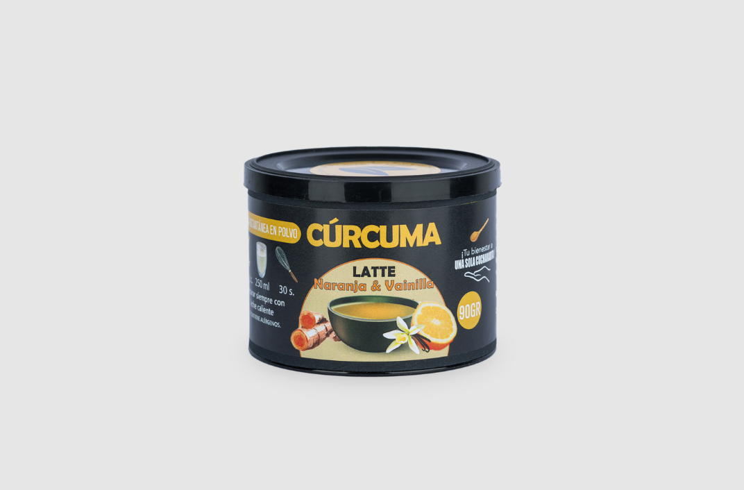 CURCUMA LATTE - NARANJA/VAINILLA