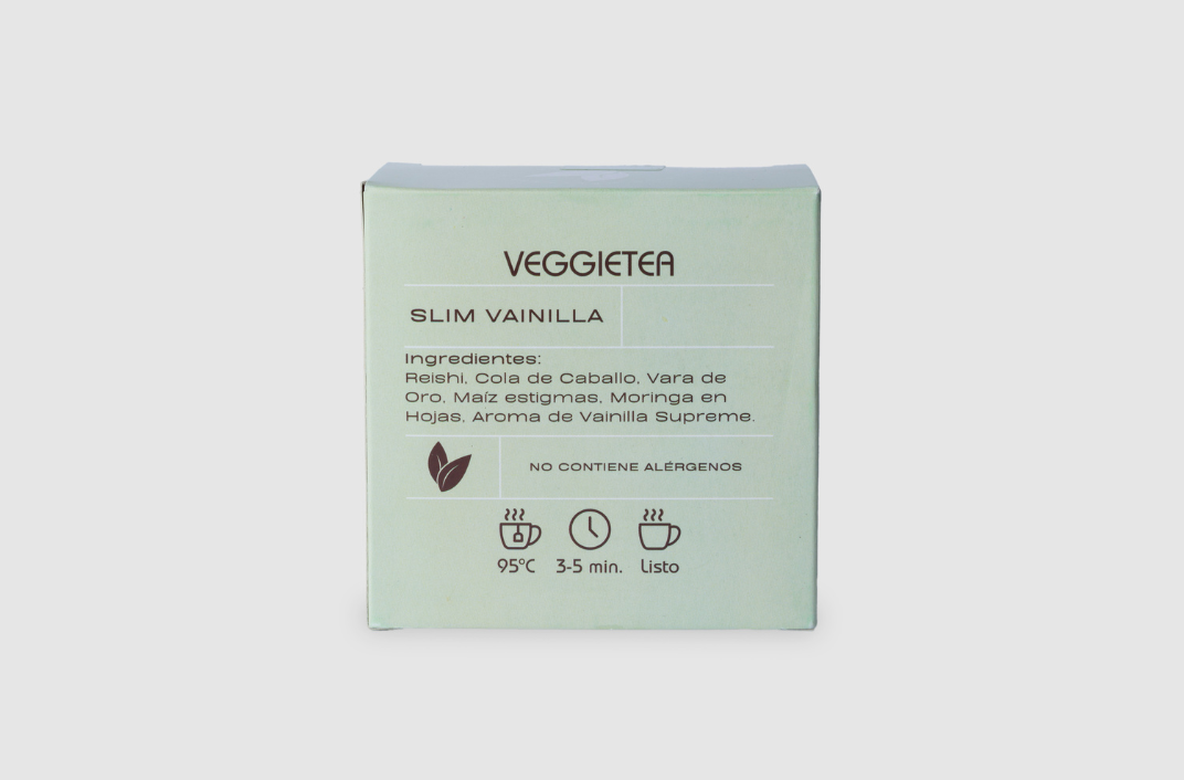 SLIM VEGGIE TEA VAINILLA - Imagen 3